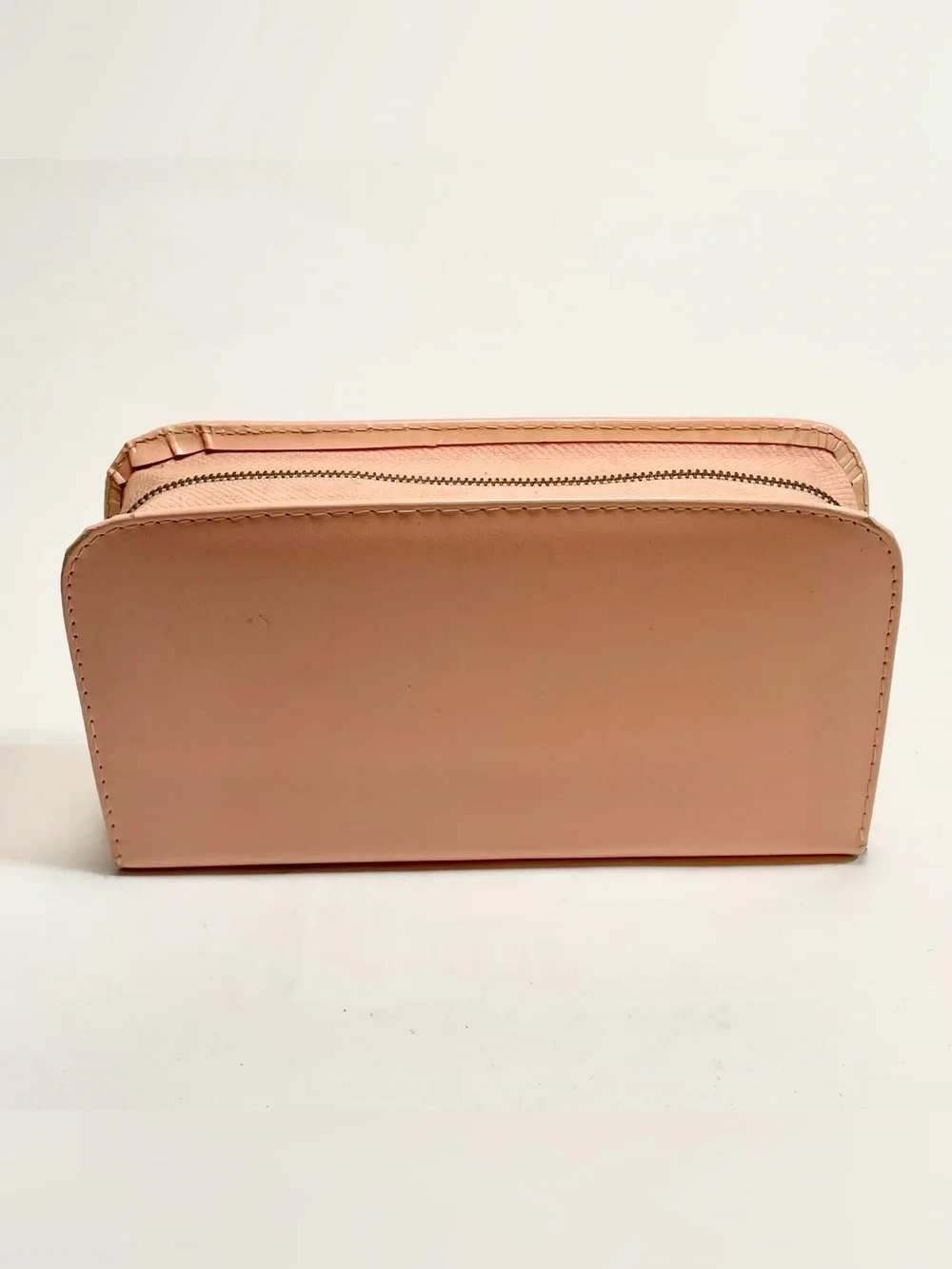 Vintage 1950-1960 Travel Vanity Manicure Grooming Set Pink Leather Case Germany